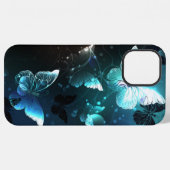 Minznacht Schmetterlinge iPhone Hülle (Rückseite (Horizontal))