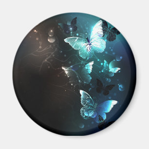 Minznachtfalter Magnet
