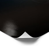 Minznachtfalter Poster (Ecke)
