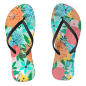 Minzpadel floral badesandalen (Fußbett)