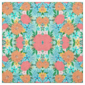 Minzpadel floral stoff (Muster)