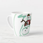 Minzschneemann milchtasse (Linke Ecke)