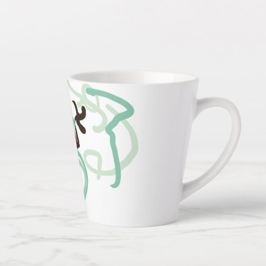 Minzschneemann milchtasse (Rechts)