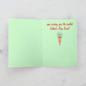 Minzschokolade Chip Ice Cream Vatertag Karte (Innenseite)