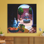 Minztee Marokko Leinwanddruck (Insitu (Wohnzimmer))