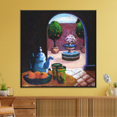 Minztee Marokko Leinwanddruck (Insitu (Wohnzimmer))