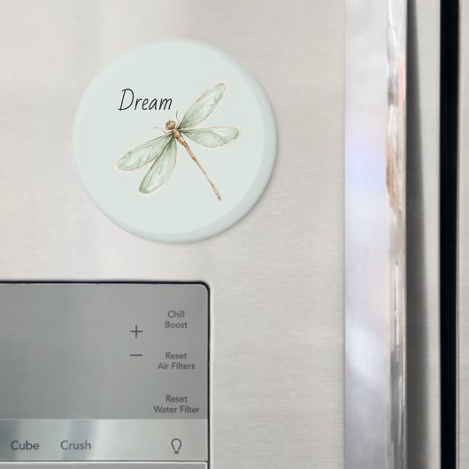 Minztraum Libelle Magnet (In Situ (Kühlschrank))