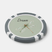 Minztraum Libelle Pokerchips (Einzeln)