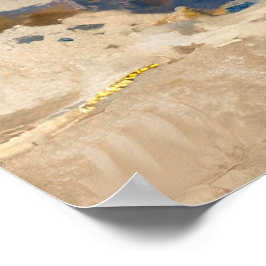 "Mio.'s Descent" - Ein Ozeanporträt Poster (Ecke)