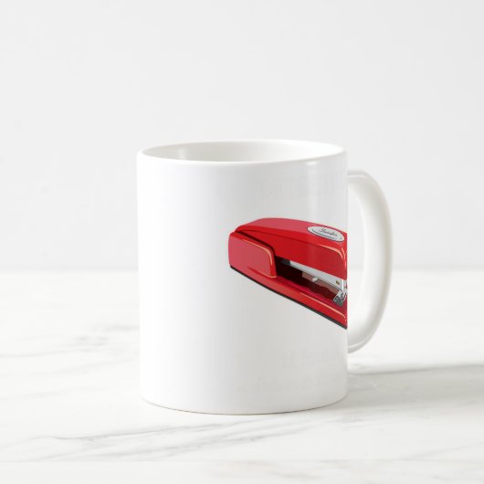 MiOffice Space Swingline Red Stapler Milton Storag Kaffeetasse (VorderseiteRechts)
