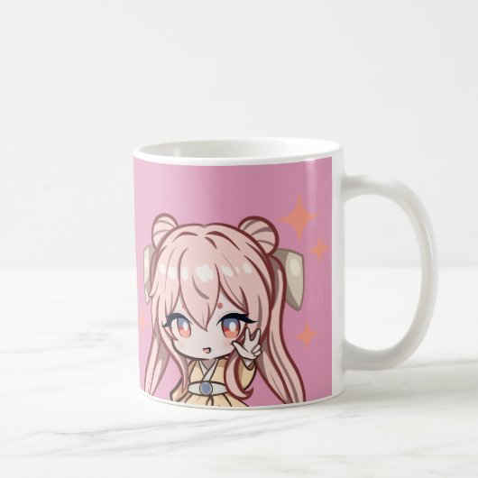 Mioka anime girl kaffeetasse (Rechts)