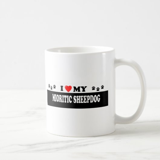 MIORITIC SCHÄFERHUND KAFFEETASSE (Rechts)