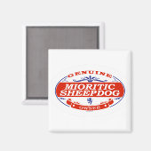 Mioritic Sheepdog Magnet (Vorderseite/Rückseite)