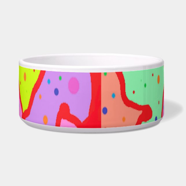 MIP MAP MOP ART DESIGN ABSTRAKTER FUN NAPF (Vorderseite)