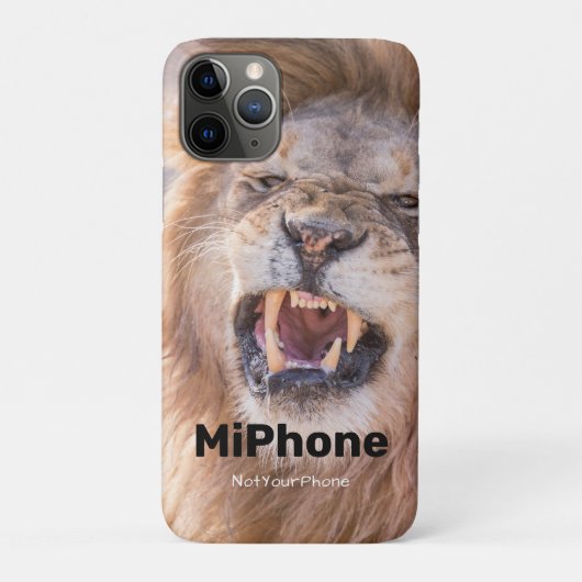 Miphone (Mein Telefon) Case-Mate iPhone Hülle (Rückseite)