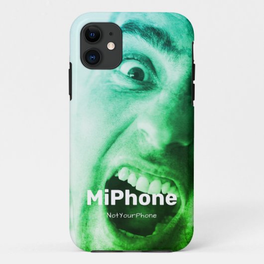 Miphone (Mein Telefon) Case-Mate iPhone Hülle (Rückseite)