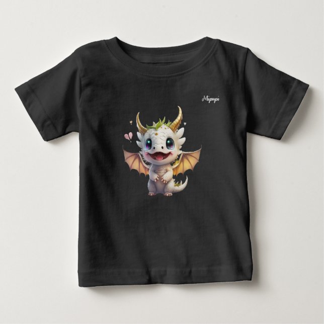 Mipupi Lovely Dragon Baby T-shirt (Vorderseite)