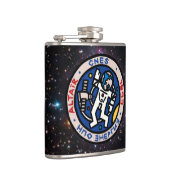 Mir-Altair-Mission-Patch-Logo Flachmann (Rechts)