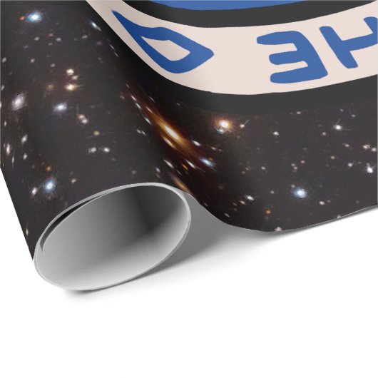 Mir-Altair-Mission-Patch-Logo Geschenkpapier (Rolleneckpunkt)