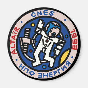 Mir-Altair-Missionspatch-Logo Magnet