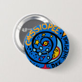 Mir-Cassiopee Missions-Patch-Logo Button (Vorne & Hinten)