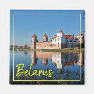 Mir Castle Belarus Architektur Landschaftsmagazin Magnet