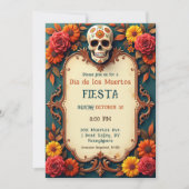 💀 🎉 mir die Party Einladung nach dem Leben Aquam (Vorderseite)