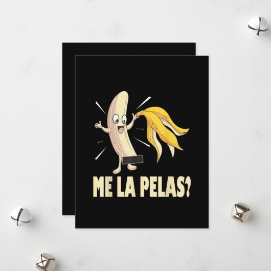 Mir doch egal feiertagskarte (Vorderseite/Rückseite Beispiel)