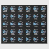 Mir gefallen meine Kurzen und kurzen lustigen Unte Geschenkpapier (Flach)