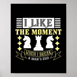 Mir gefällt der Moment, in dem ich das Ego eines M Poster