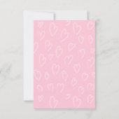 Mir gefällt die Art, wie man Valentine-Klassenkart Einladung (Rückseite)