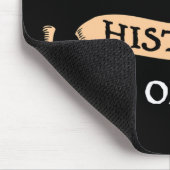 Mir gefällt die Geschichte einfach gut? Funny Hist Mousepad (Ecke)