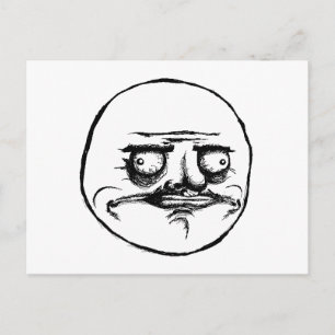 Mir gefällt's postkarte