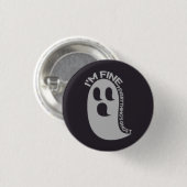 Mir geht's gut, Alles ist Geister Button (Vorne & Hinten)