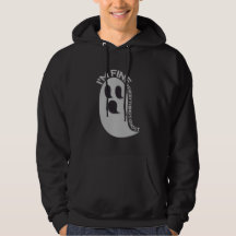 Mir geht's gut, Alles ist Geister-Männer-Hoodie