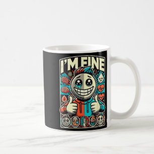 Mir geht's gut Hilfe Depression Angstbewältigung P Kaffeetasse