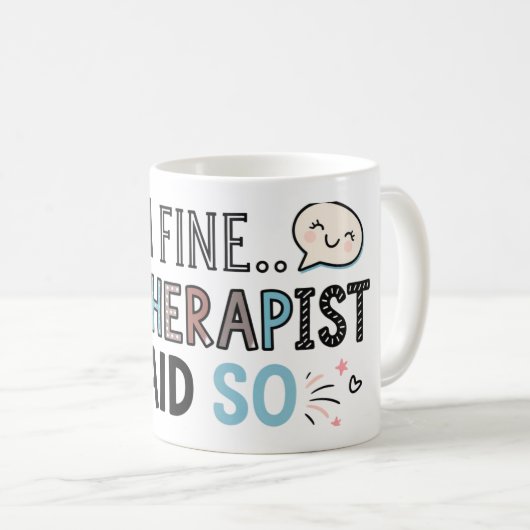 Mir geht's gut kaffeetasse (VorderseiteRechts)