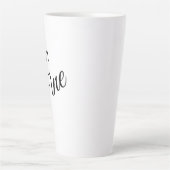 Mir geht's gut Latte-Tasse Milchtasse (Vorderseite)