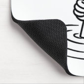 Mir geht's gut mousepad (Ecke)