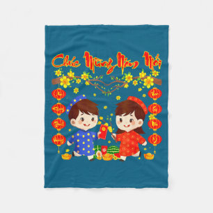 Mir Happy Tet Chuc Mung Nam Fleecedecke