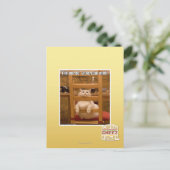 Mir ist langweilig. postkarte (Stehend Vorderseite)