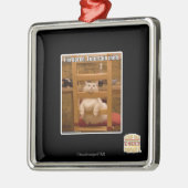 Mir ist langweilig. silbernes ornament (Links)