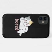 Mir langweilig, niedlich Kitty Cat Animal Case-Mate iPhone Hülle (Rückseite (Horizontal))