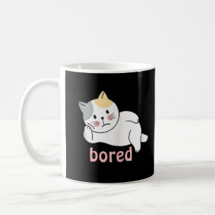 Mir langweilig, niedlich Kitty Cat Animal Kaffeetasse