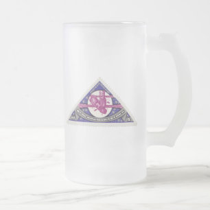 MIR-Raumstation UDSSR 1989 Mattglas Bierglas