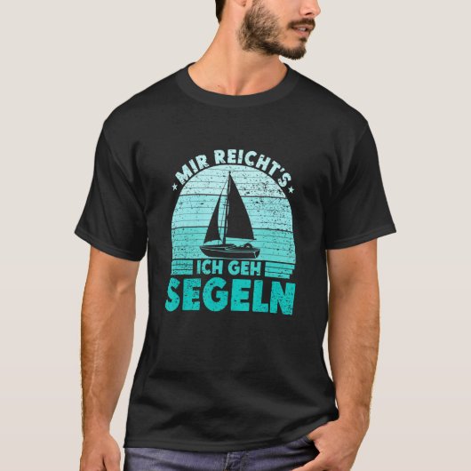 Mir reichts Ich geh sailboat skipper catamaran T-Shirt (Vorderseite)