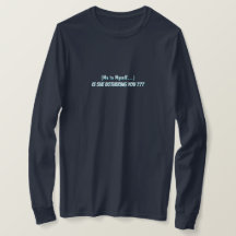 „Mir selbst“ Basic-Langarm-T-Shirt