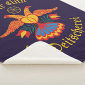Mir sinn die Deitscherei - Deitschi Faahne Blanket Sherpadecke (3/4)