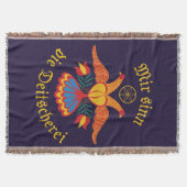 Mir sinn die Deitscherei - Deitschi Faahne Decke (Vorderseite)