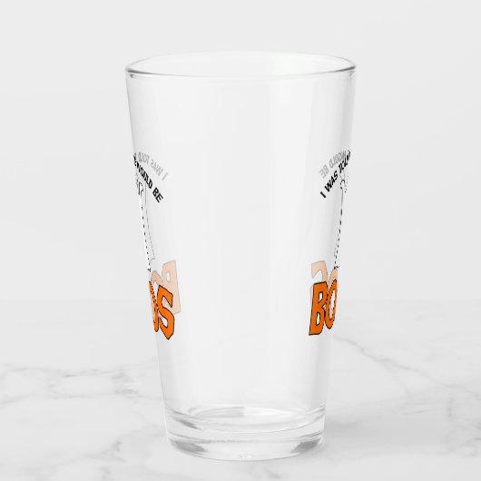 Mir wurde gesagt, es gäbe Boote Glas (Rechts)